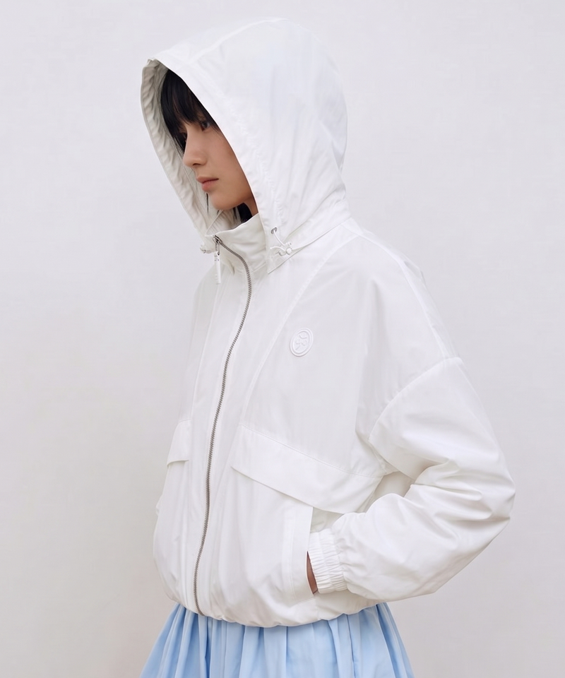 Castelbajac Women's Stretch Hooded Detachable Jumper - 2 Colors