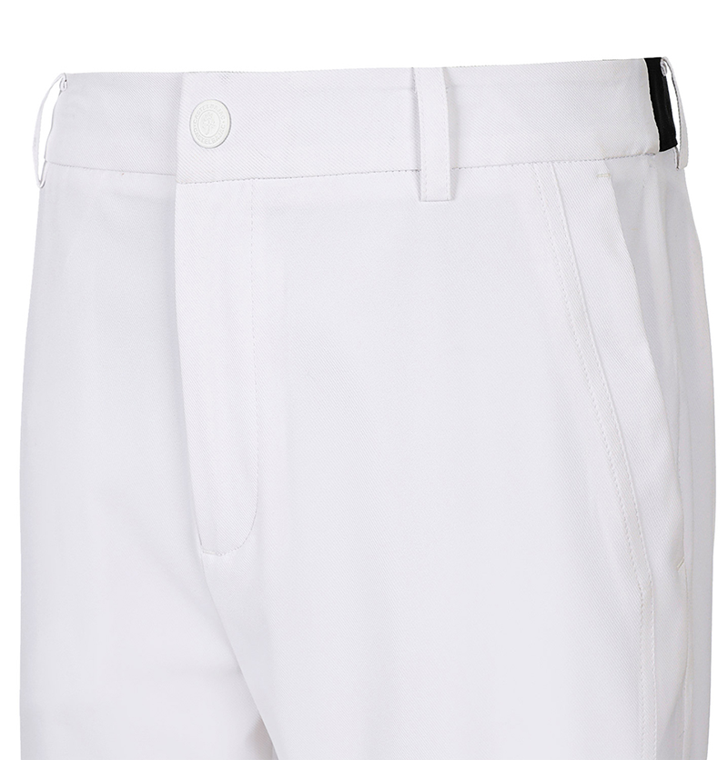 Castelbajac Men's Twill Cut-out Point Pants - 2 Colors