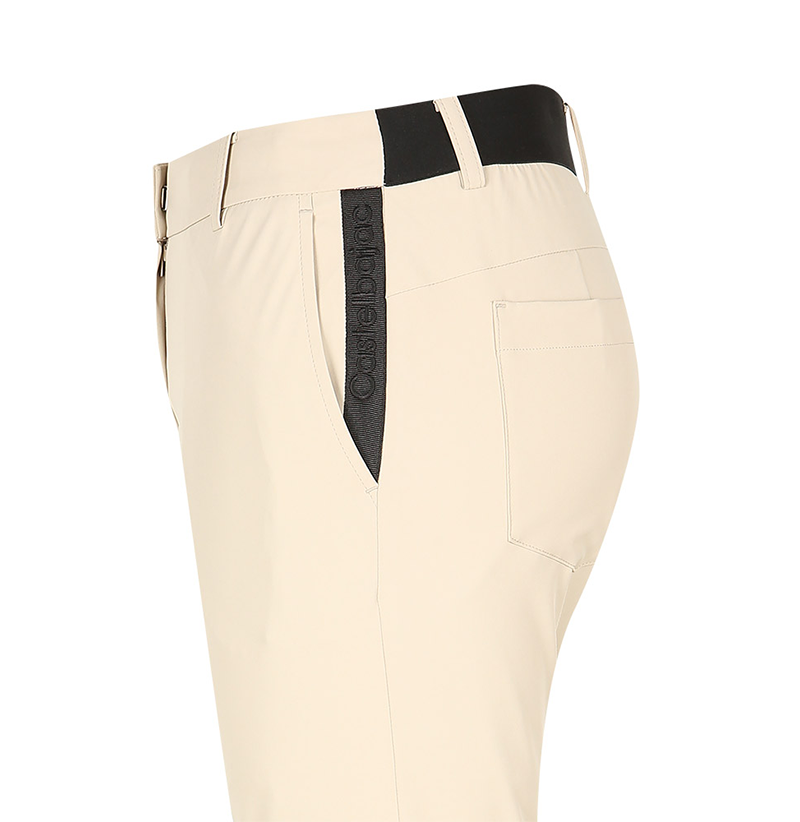 Castelbajac Women's Logo Tape Bootcut Pants - 3 Colors