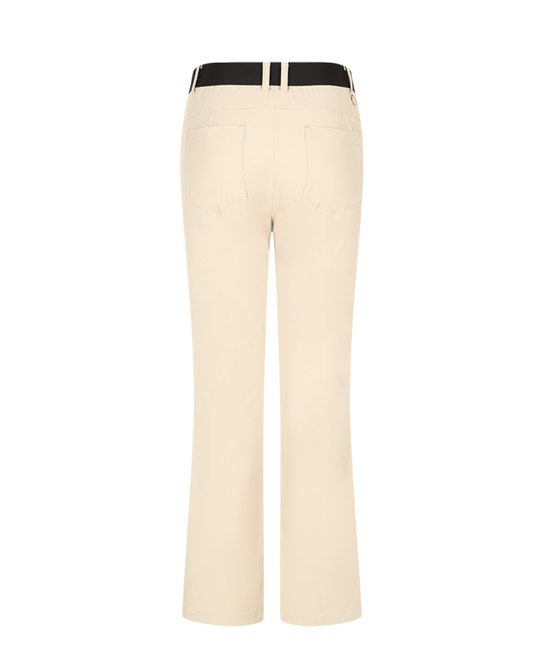 Castelbajac Women's Logo Tape Bootcut Pants - 3 Colors