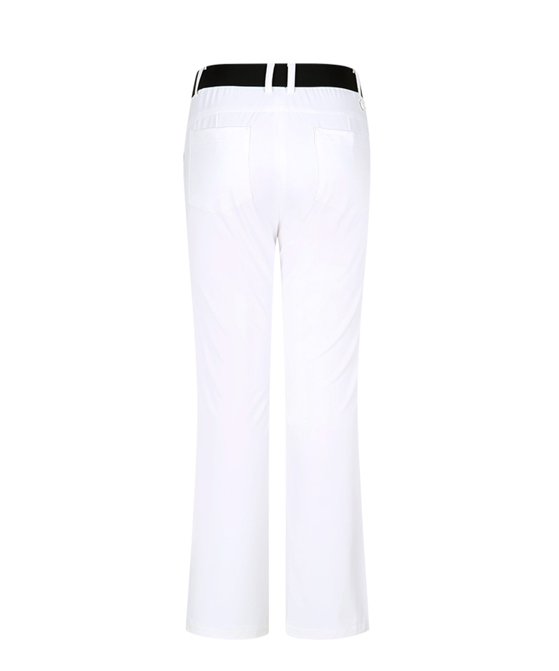 Castelbajac Women's Logo Tape Bootcut Pants - 3 Colors