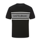 Castelbajac Men's Logo Jacquard Round Short Sleeve Knit - 2 Colors