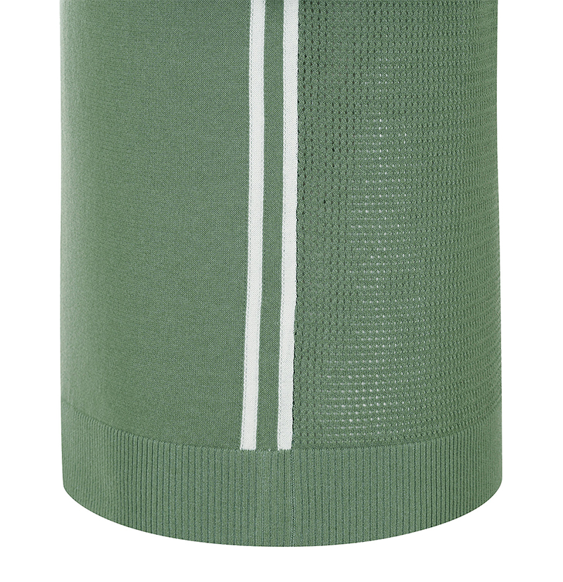 Castelbajac Men's Mesh Collar Half-Zip Short Sleeve Knit - 2 Color