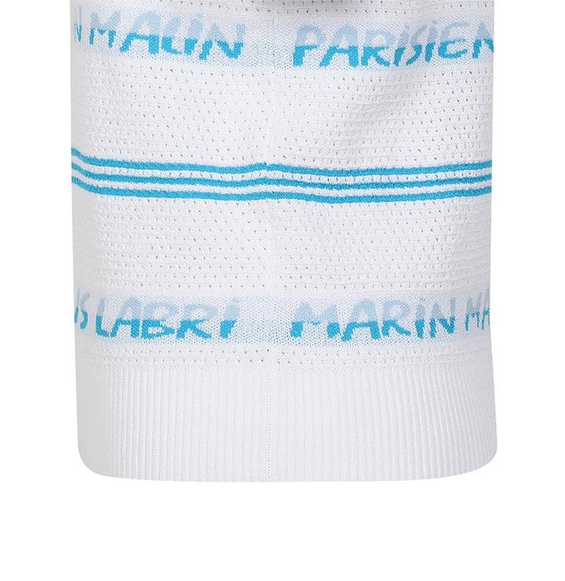 Castelbajac Women's Patterned Short Sleeve Knit - 2 Color