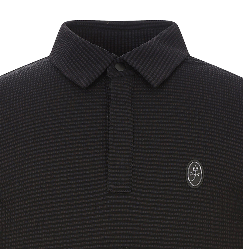 Castelbajac Men's Seersucker Collared T-shirt - 2 Colors