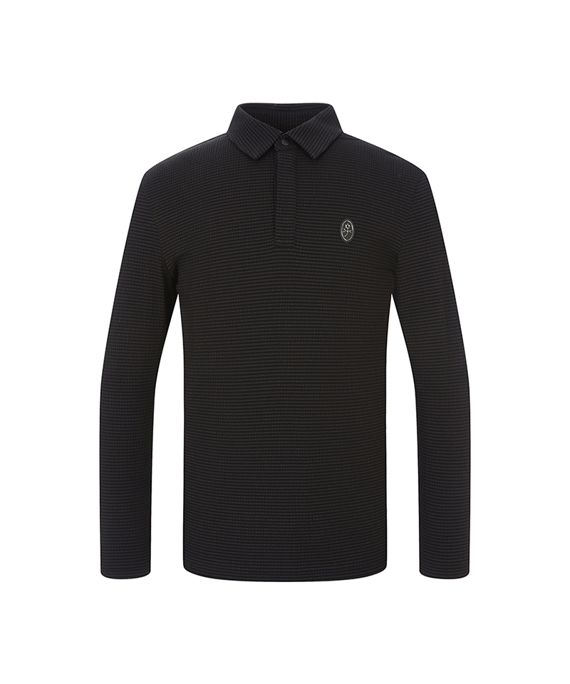 Castelbajac Men's Seersucker Collared T-shirt - 2 Colors