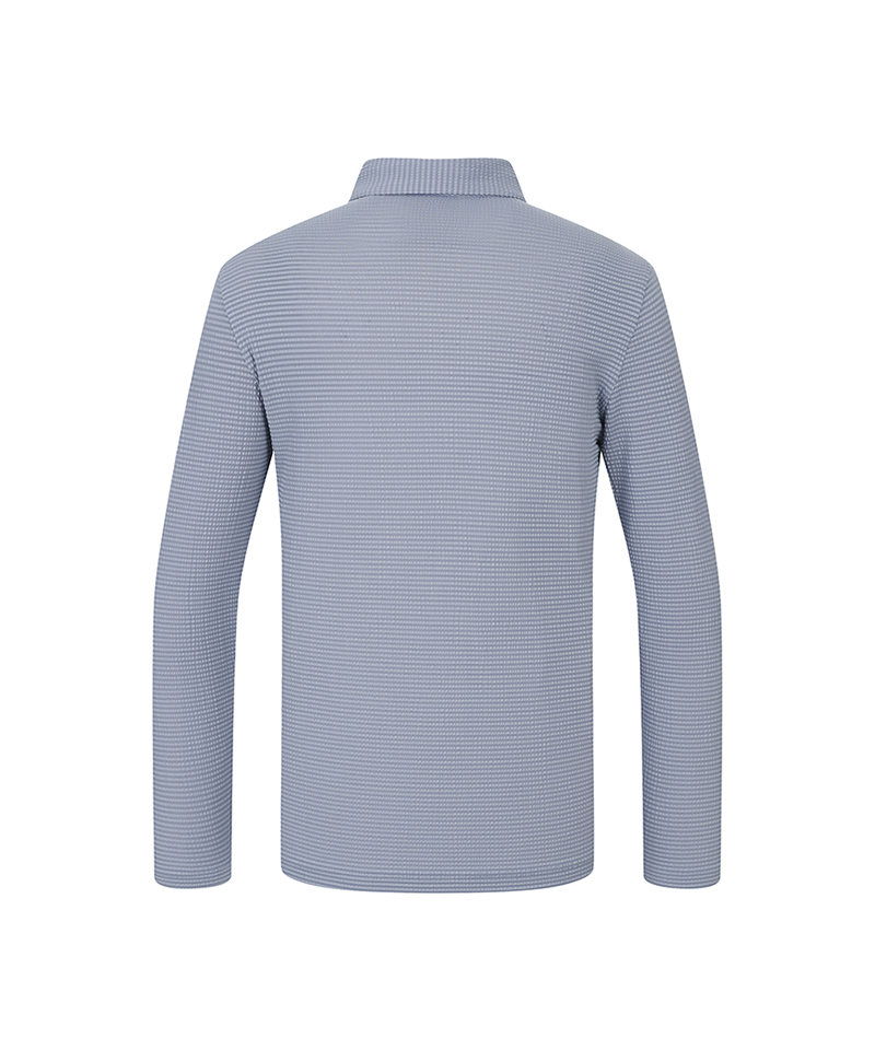 Castelbajac Men's Seersucker Collared T-shirt - 2 Colors