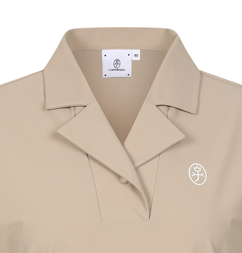 Castelbajac Women's Perforated Collar Sleeveless T-shirt - 2 Colors