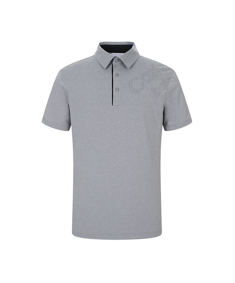 Castelbajac Men's Logo Print Collared Short Sleeve T-shirt - 3 Colors