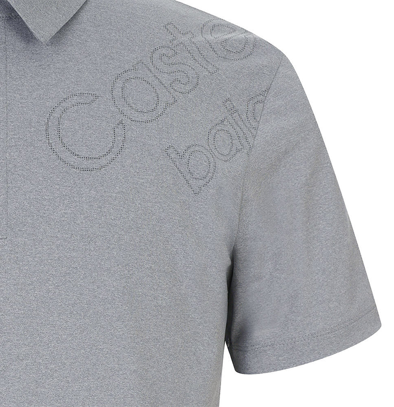 Castelbajac Men's Logo Print Collared Short Sleeve T-shirt - 3 Colors