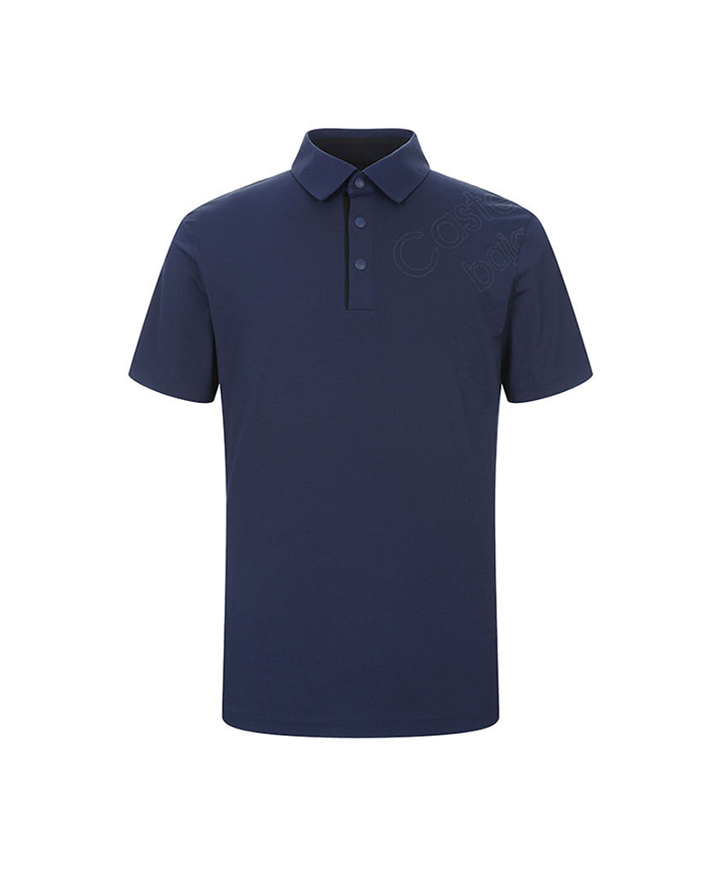 Castelbajac Men's Logo Print Collared Short Sleeve T-shirt - 3 Colors