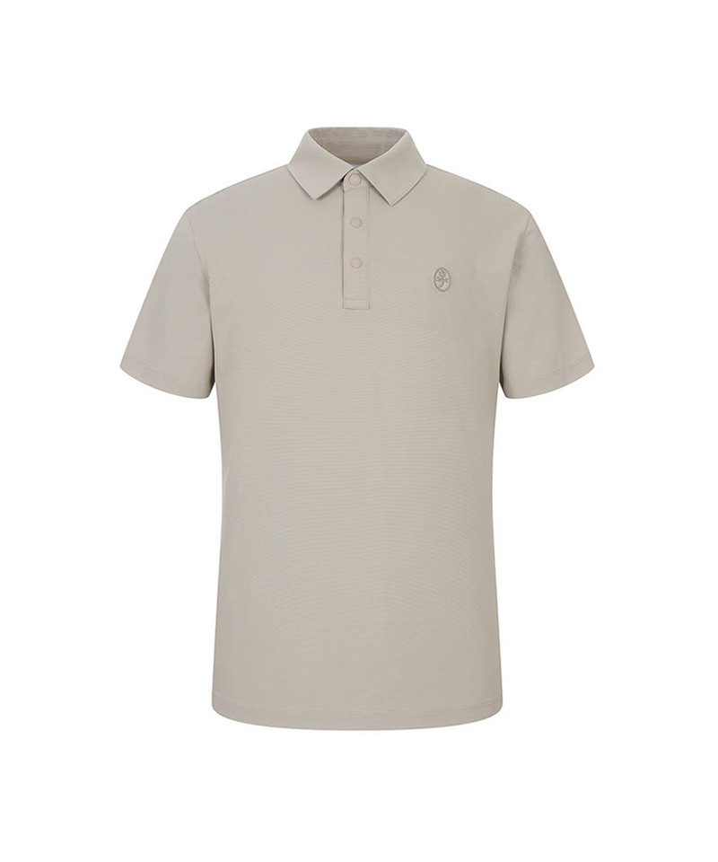 Castelbajac Men's Textured Collared Short Sleeve T-shirt - 3 Colors