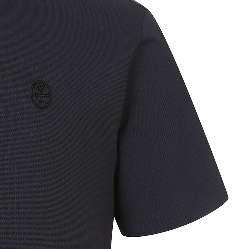 Castelbajac Men's Textured Collared Short Sleeve T-shirt - 3 Colors