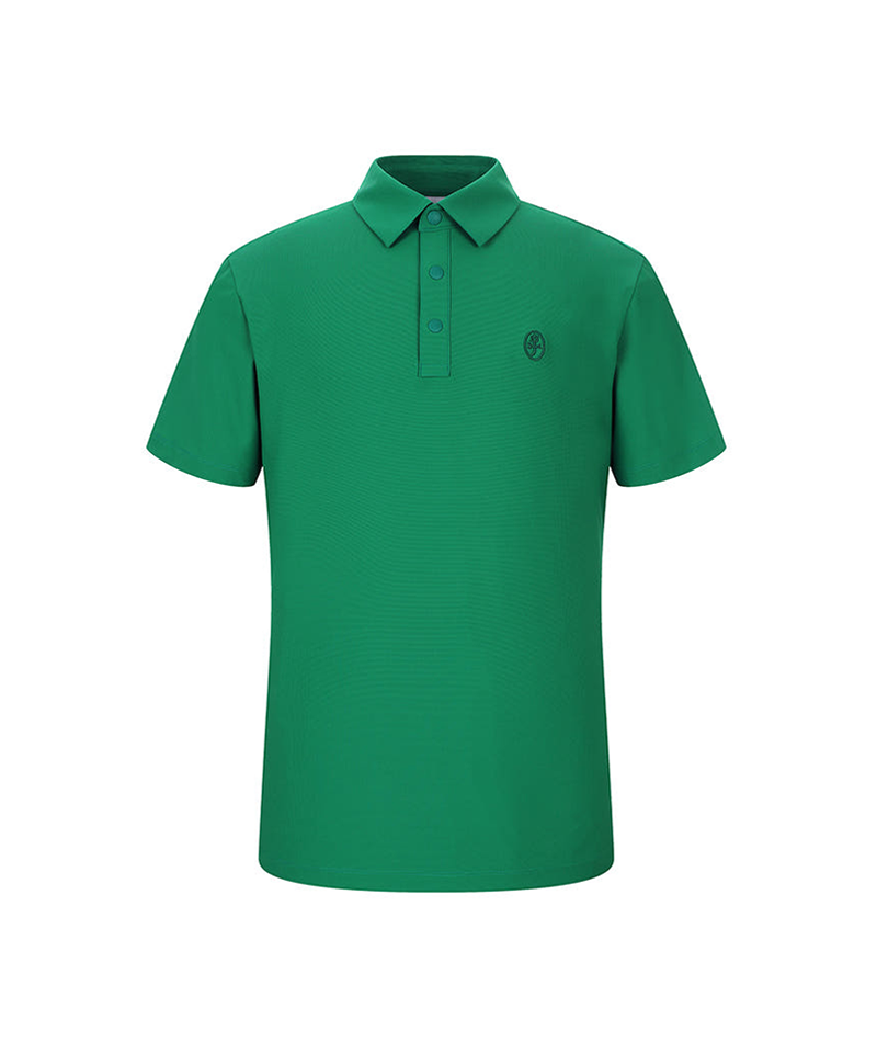 Castelbajac Men's Textured Collared Short Sleeve T-shirt - 3 Colors