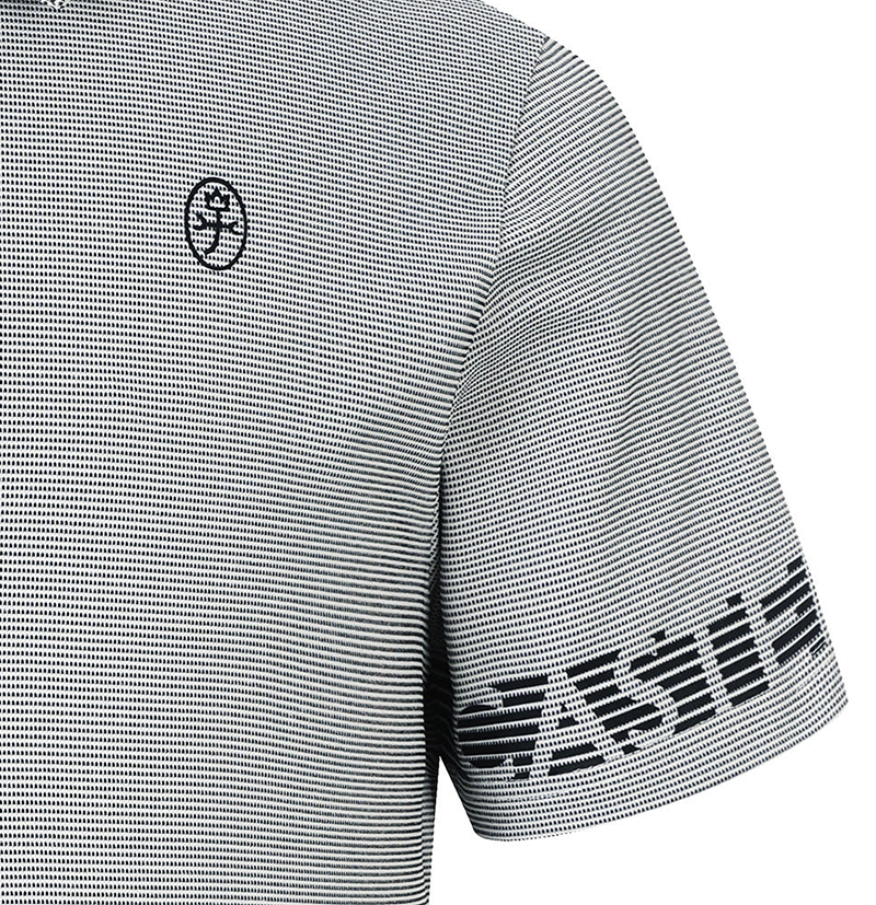 Castelbajac Men's Two-Tone Sleeve Logo Collar Short Sleeve T-Shirt - 2 Colors