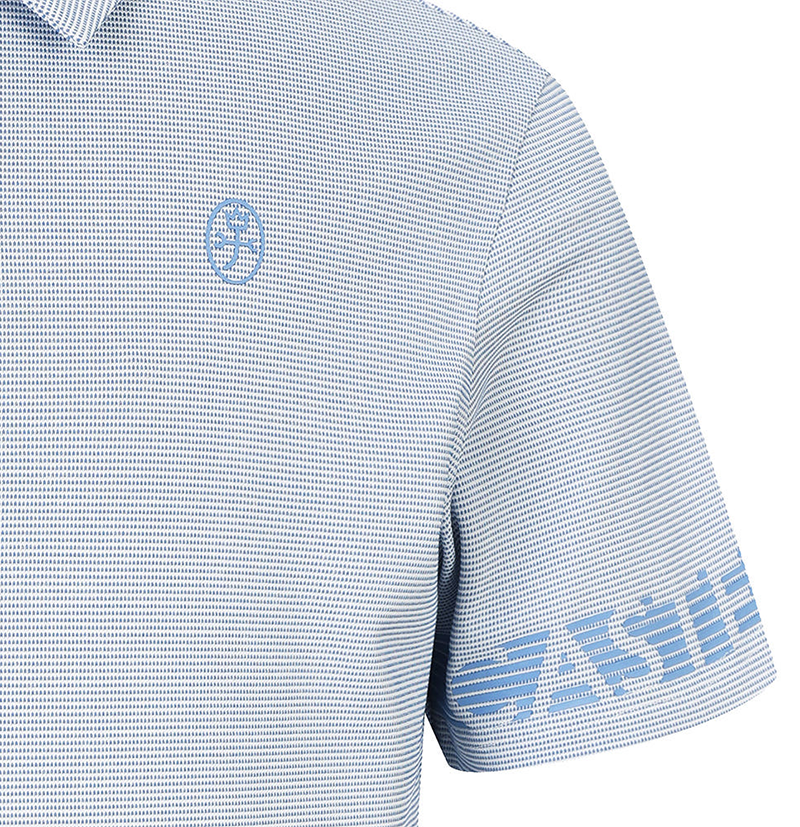 Castelbajac Men's Two-Tone Sleeve Logo Collar Short Sleeve T-Shirt - 2 Colors