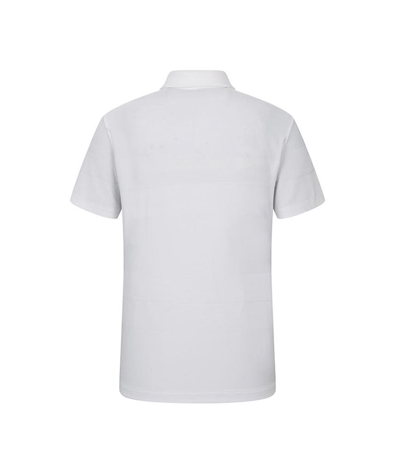 Castelbajac Men's Striped Jacquard Collared Short Sleeve T-shirt - 2 Colors