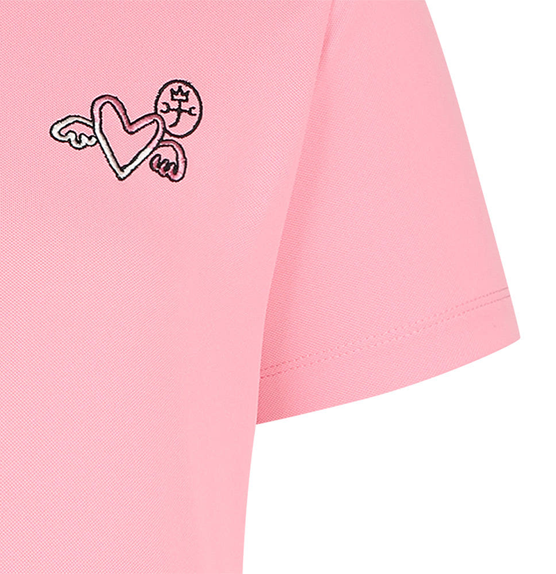 Castelbajac Women's Artwork Point Collar Short Sleeve T-shirt - 8 Colors