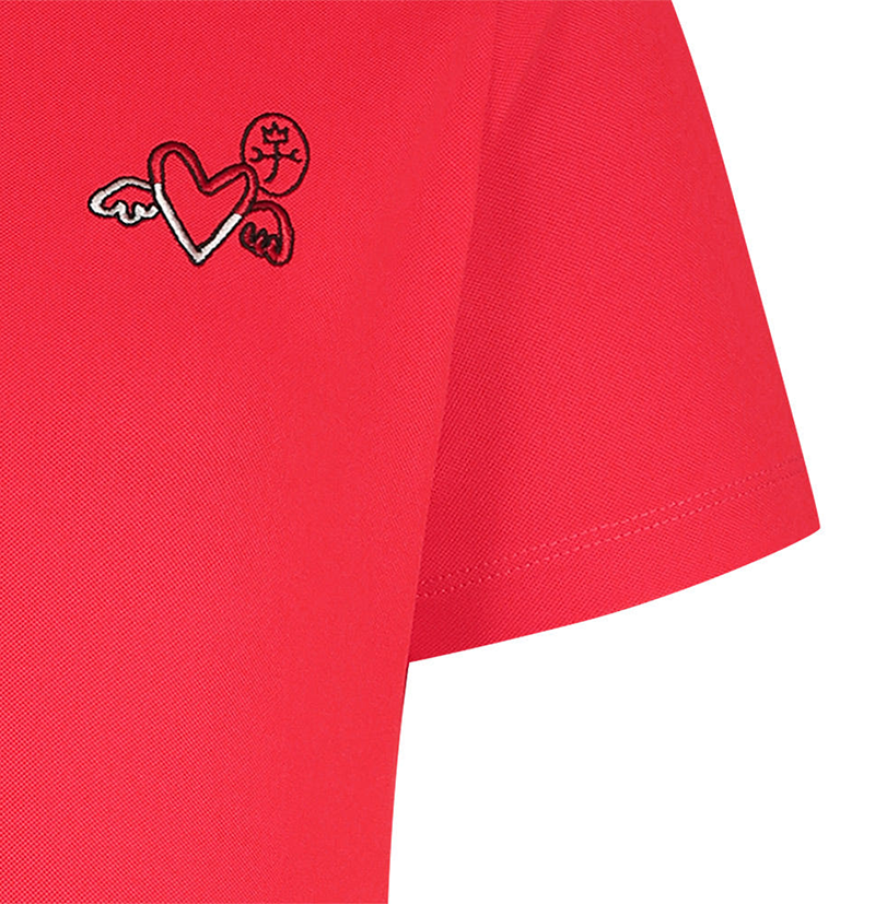 Castelbajac Women's Artwork Point Collar Short Sleeve T-shirt - 8 Colors