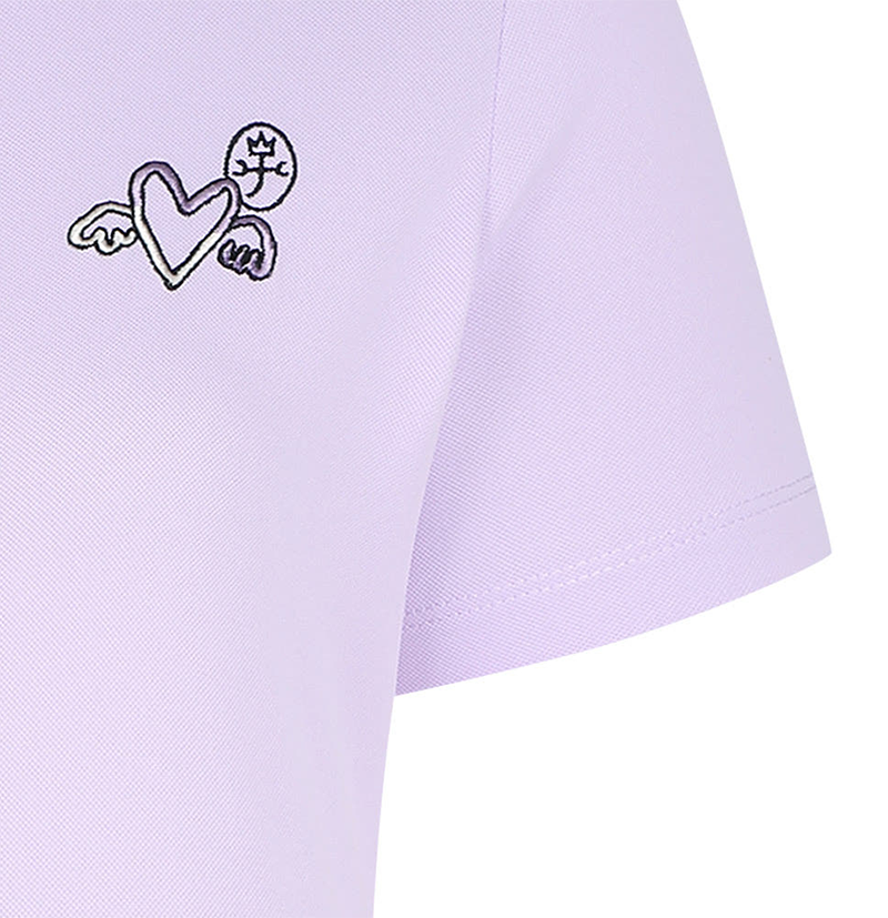 Castelbajac Women's Artwork Point Collar Short Sleeve T-shirt - 8 Colors