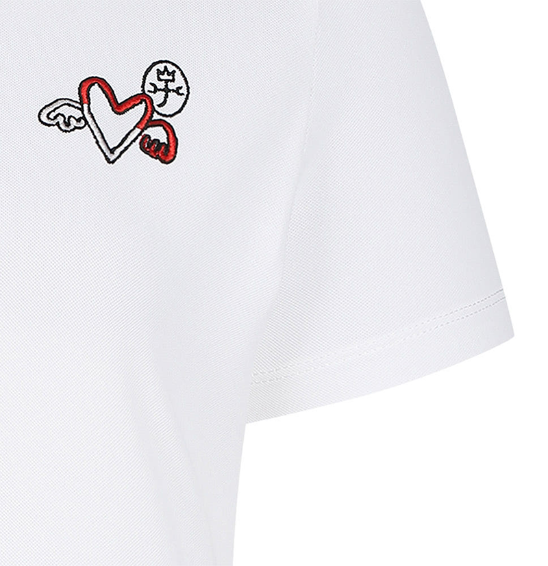 Castelbajac Women's Artwork Point Collar Short Sleeve T-shirt - 8 Colors