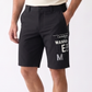 Castelbajac Men's Double-Sided Wool Band 5-Cuff Shorts - 2 Colors