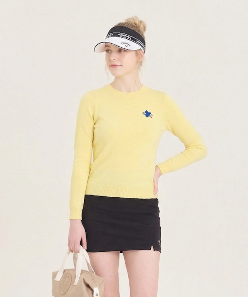 Castelbajac Women's Texture Mix Graphic Knit - 3 Colors